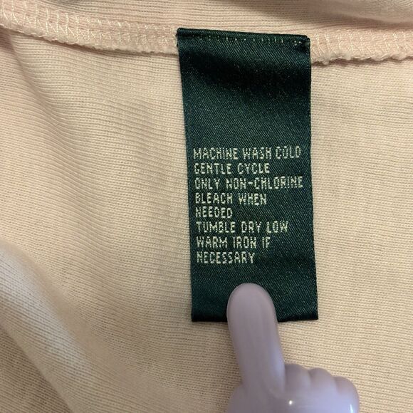 Lauren Ralph Lauren L Mock Neck Top Monochrome Logo Layer Comfort Casual Capsule - Picture 8 of 9